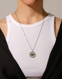 Медальон на цепочке EAE Silver